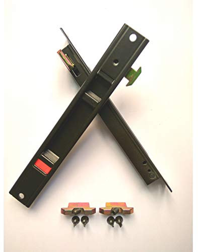 CIERRE VENTANA CORREDERA RECTANGULAR NEGRO C/TORNILLOS (pack 2 uds)