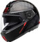 Schuberth C4 Pro Carbon Fusion Klapphelm, schwarz/rot, XS (53)