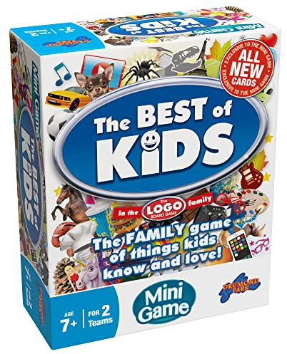 Drumond Park Logo Mini Best of Travel Board Game for Kids & Adults, Suitable from 7 Years+