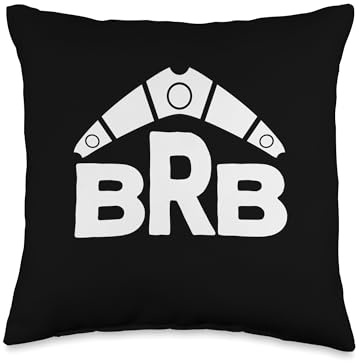 Boomerang Graphic Boomerang Player Boomerang Thrower Sports Throw Pillow