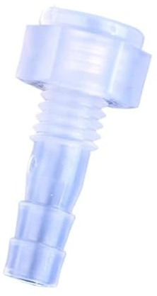 5/20/50/200 st M5~M16 PP direktkopplingar halvgenomgående kretskort rak genomgående koppling akvarieslang(M8-4mm With Nut,50 Pieces)
