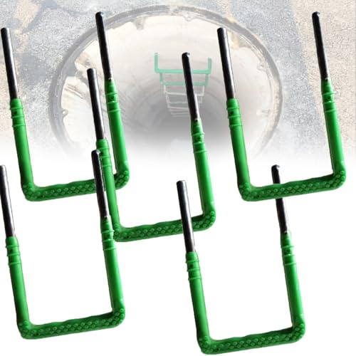 Escabeau de puits de secours – Échelle d'escalade antidérapante pour camping-car sous-sol et fenêtre pour utilisation intérieure et toit extérieur (1 pièce, 20 x 28 x 1,4 cm)