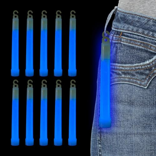 Genérico Palos luminosos, bastones luminosos | Bastones ultrabrillantes,Bolsas de ligeras de larga duración, kit de supervivencia de barras luminosas multiuso, barras luminosas intermitentes