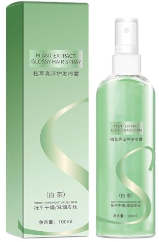 capilar hidratante - 100ML Hidratante Perfumado,Sin Aclarado Antiencrespamiento Acondicionador,para Cabello Rizado, Brillo, Dañado, Viajes, Hogar, Spa, Mujeres, Adolescentes, Hombres,