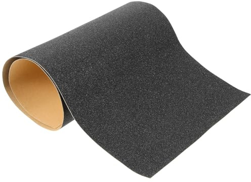 HOLIDYOYO Nastro Antiscivolo Per Skateboard Foglio In OS780 Per Tavola Skate Nero Multi-Funzione E Decorativo Per Accessori Per Skateboard