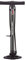 Dunlop Fahrradpumpe mit Doppelventil - Luftpumpe Fahrrad mit 2 Adaptern - für Alle Ventile - Dunlop, Presta und Schrader Ventil - Pumpe 12 Bar/180PSI - Kunststoff - Schwarz