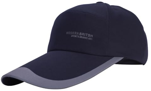 Casquette de Baseball pour Homme Femme à Longue Visière Casquette de Golf Réglable en Coton Respirant Chapeau de Tennis Protection Solaire Casquette d'Été pour Golf Voyage Sports en Plein Air