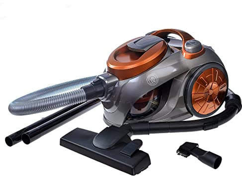 Herzberg Puissant traineau Silencieux Aspirateur sans Sac Multi-Cyclone HG8046