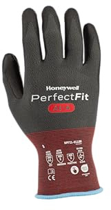Honeywell New Perfect Fit NPF21-0118N Guantes de Protección Contra Cortes A1/A, Antiestático, Lavable, Certificado Alimentario, Pantalla Táctil, Talla 6XS, NPF21-0118N-6 (Bolsa de 10 Pares)