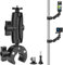 Motorrad Halterung für Insta360 X5/X4/X3/ONE X2/ONE X, Motorrad/Fahrrad Lenker klemme Kompatibel mit GoPro Hero 13/12/11/10/9/Max, DJI Osmo Action, Insta 360 Ace/Ace Pro/ONE RS,Akaso Action Kamera