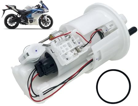 EUHMUOD 5PW-13907-05-00 Fuel Pump Assembly Replacement for Yamaha YZF-R1 2002-2006, Fits for YZF-R6 2003-2005 & YZF-R6S 2006-2009, Direct Fits for 5PW139070500 Rack Steering Cable, OEM 19B-24486-01-00