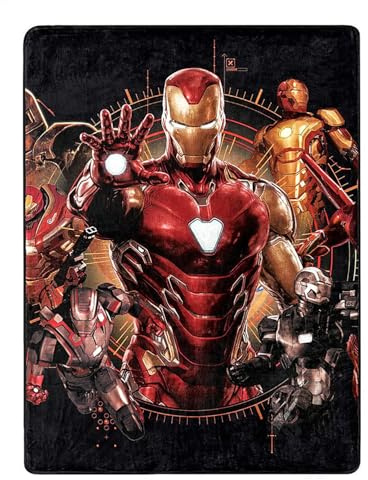 Northwest Throw Blanket, Polyester, Iron Man Iron Legacy, 46 x, 60