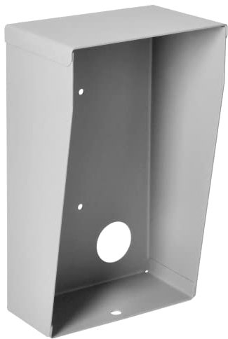 ORNO Fossa Intercom System 1 Family House for Flush-Mounted 2 Wire 230 V AC Surname Backlight (Schutzdach)