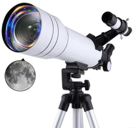 Teleskop Astronomi Astronomiskt Teleskop Med Stativ Och Ryggsäck 70 Mm Bländare 400 Mm Brännvidd Brytande Teleskop Nybörjare Resa Teleskop Refraktor