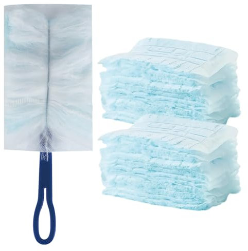 Dusters 21 piezas Atrapa polvo Plumero plano Duster de mano Plumero palmera Duster para auto Plumero recambio Quita polvo coche Plumero para auto Duster para trapos de polvo para el hogar y la escuela