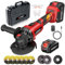 Akku Winkelschleifer 125 mm, 9500 RPM Bürstenlos Winkelschleifer mit 1PCS 4000mAh Akku, 21V Akku-Schleifer mit Trennscheiben, Fächerschleifer zum Trennen & Schleifen