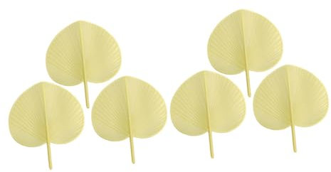 INOOMP 6pièces Éventail à Main Plastique Chinois De Éventails Décoratifs Portables Pour Accessoires De Danse Décoration De Maison Et