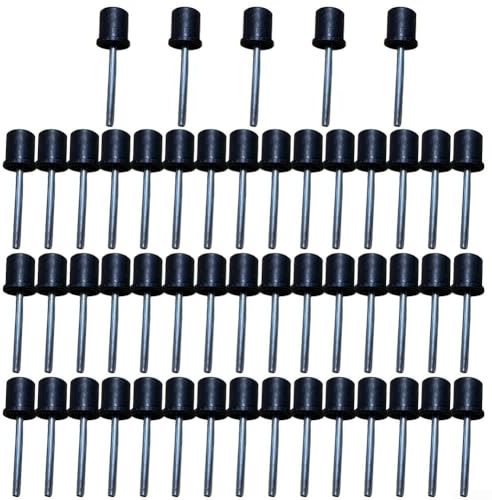 Reliable Connection Set of 50 Canopy Pole Thimble Connectors Suitable for Various Tent Poles (22mm)