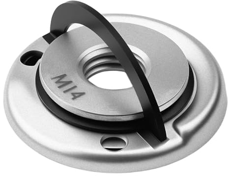 M14 Écrou Serrage Rapide Autobloquant pour Meuleuse d'Angle, Acier Allié Ecrou Rapide Meuleuse pour Sécurité et Praticité, Accessoires pour Meules de Coupe avec Serrage sans Clé