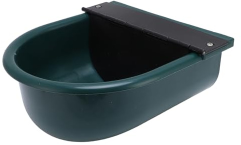 RASTKY Bol d'eau Potable Automatique pour Bétail, Facile à Nettoyer, Installation Simple, Abreuvoir pour Chevaux, Chèvres, Moutons, Fontaine d'eau en Plastique épais