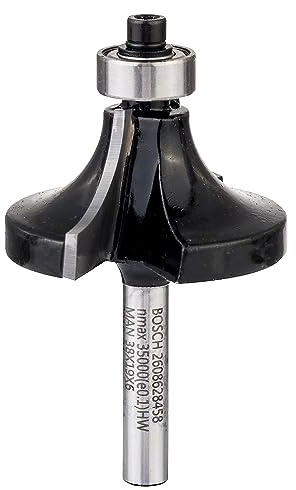 Bosch 1x PRO avrundningsfräs (för barrträ, lövträ, Ø 38,1 mm, professionella tillbehör handfräs, kantfräs)