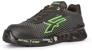 U-Power Red Leve Steve, Scarpe Antinfortunistiche, Scarpe da Ginnastica Unisex Leggere antiperforazione, Suola Infinergy, con Puntale in Alluminio (43)