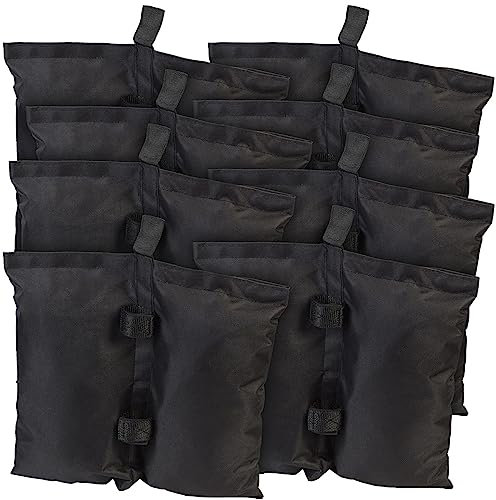 Royal Gardineer Zelt-Sandsack: 8er-Set Pavillon-Sandsäcke aus wasserdichtem 600D Oxford-Gewebe (Sandsack leer, Gewichtssandsäcke, Camping)