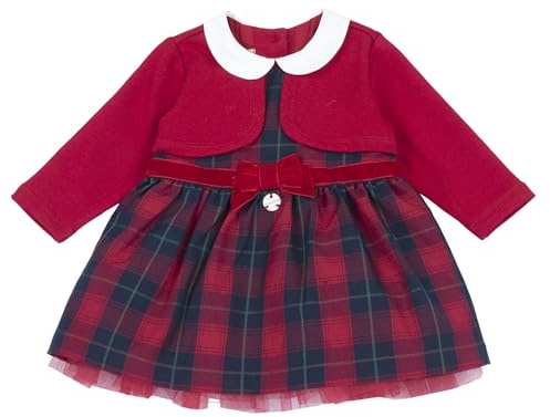 Chicco, Vestito Natale Bambina, in Caldo e Morbido Tessuto, Abbigliamento Bambina e Neonata, Designed in Italy