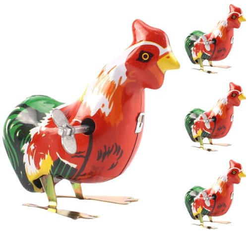 TOYANDONA Blechspielzeug Aufzieh Hühner Lustige Spielzeuge Für Ostern Handgefertigte Clockwork Toys Für Party Und Sammlerstücke