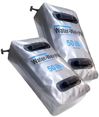 Tidal Wake Ballast Bags for Boats, 2PK, 50 lb Portable Water Weights Lw Prf
