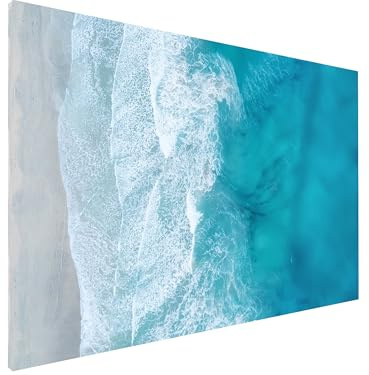 Concept Crystal Tableau Mural Magnétique - Tableau Métallique Effaçable avec Fixation Facile, 60x40cm