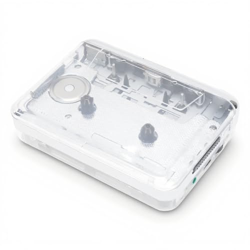 Topiky Kassettspelare Kassett Till MP3 -omvandlare, USB -kassettband Spelare Capture MP3 Audio Music, Auto Reverse and Clear Stereo Cassette Tape Player, Audio Cassette to Digital
