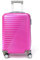 Maleta de Cabina Equipaje de Mano Trolley Viaje Avion rígida 4 Ruedas giratorias pequeña 55x35x22cm Compatible con Todas Las aerolíneas (Fucsia)
