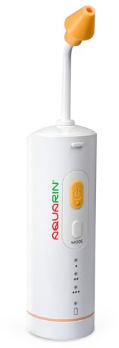 Little Doctor Aquarin LD-N1 Irrigador Nasal para Niños y Adultos, Higiene Nasal, Tres Modos de Presión de Agua: Mínima, Media, Máxima, Inalámbrica, 00ml