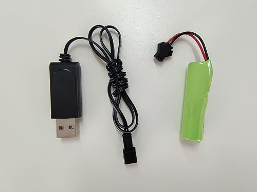 LEAPRCSTORE Dance Mat Battery and USB Charging Cable