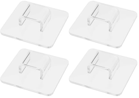Be In Your Mind 4Sets Organisateurs de Lunettes de Soleil en Acrylique Support Mural pour Lunettes Au Bureau Chambre à Coucher Décoration de La Maison Support Transparent pour Lunettes