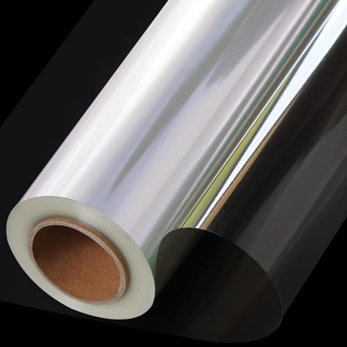 80CM Cellophane Clear Wrapping Paper Roll,30M Folded Florist Gift Wrap | Christmas, Birthday Gifts, Hampers, Easter Basket, Valentines Day, Flowers, Crafts, Packing Supplies