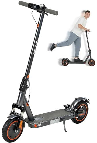 SPORTNOW Electric Scooter for Adults 350W Motor 30km Range | 8.5 Pneumatic Tyres, Foldable E Scooter, Dual Brakes, 36V 7.8Ah Battery, Up to 25km/h, Max Load 120KG