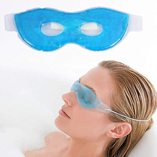 Maschera Occhi Ghiaccio Gel Maschera Occhi Gel Freddo, Riutilizzabile Scuri Raffreddamento Lenitivo Freddo Maschera Maschera Di Ghiaccio Per Maschere Refrigeranti Pacchetto Per Dormire