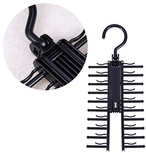 2 Pièces Cintre De Ceinture Support Organisateur De Vêtements Porte-Cravate Cintres Porte Manteau Crochet s Cintre Double Face Cintre Multi- Métal Porte-écharpe