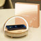 Vivilumens Table Lamp, 5-in-1 Bedside Lamps with Wireless Charger, Bluetooth Speaker, White Noise Machine, Dimmable Touch Lamp with Phone Holder, Gifts for Women (Rosy Beige)