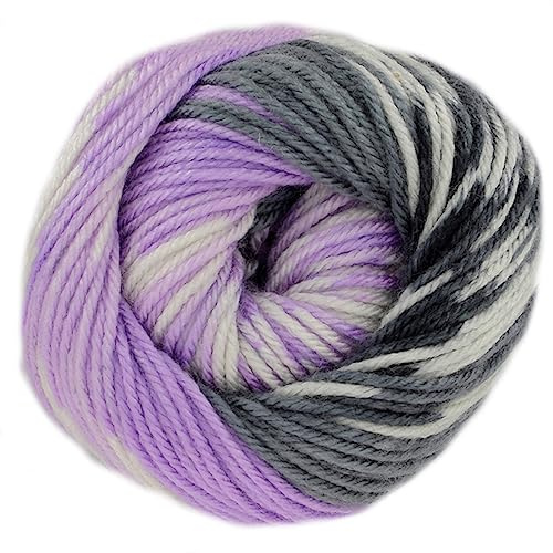 King Cole Fjord DK Knitting Wool Acrylic Self Pattern Fairisle Yarn 1 x 100g (Faxa - 4923)