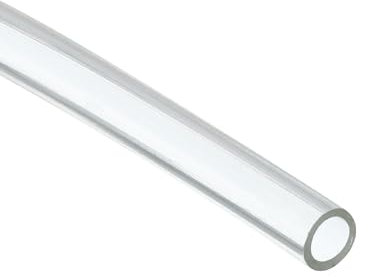 QUARKZMAN Tubo de PVC Transparente para Protección de Cables, 2mm de Diámetro Interno y 10 Pies de Longitud para Revestimiento de Cables y Protección