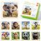 Hshenjhu Kinderpuzzle, Holzpuzzle für Kinder Set, Puzzle aus Holz mit je 6 Teilen, Spielzeug für Kinder, Tierpuzzle aus Holz Lernspielzeug Perfekt für Jungen und Mädchen ab 2 Jahren +