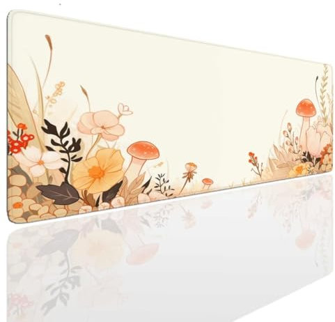 Gardens Gaming Mouse Mat pad Extra large XXL 1600x800x4mm Keyboard Mat Desk Cover Mat Pad Soft mouse pads, Mousepad with Anti-Slip Base, Mousemat Washable Large Mouse Mats for Desk, PC, Laptop S-467