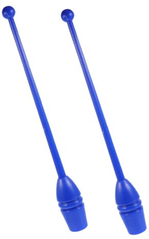 SUPVOX 2pezzi Bastoncini Calisthenics Colorati in Resina Per Ginnastica Artistica e Fitness Attrezzi Per Ginnastica Coordinata e Allenamento Posturale Per Principianti e Danza
