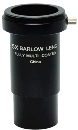 Barlow Telescope Lens Metal Multi Coated Moon Filter M42 Thread