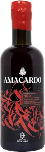 Amacardo Red - Amaro di Carciofino selvatico dell’Etna e Arancia Rossa di Sicilia by Nelson Sicily