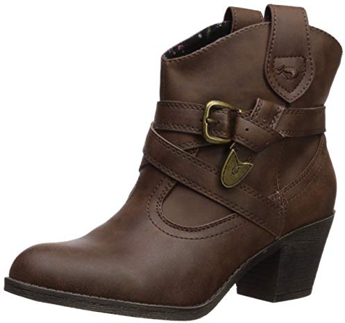 Rocket Dog womens Satire Fashion Boot, Dark Brown, 8.5 US