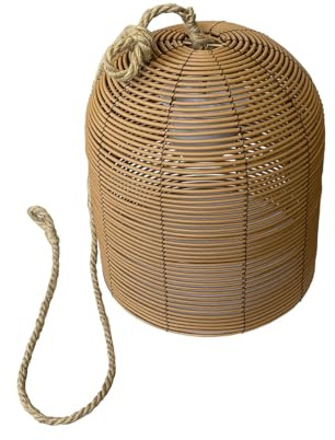 Lumisky - Poly rotting nomad pendellampa med varmvit/vit LED-rep dimbar HANG BOHEME H35 cm